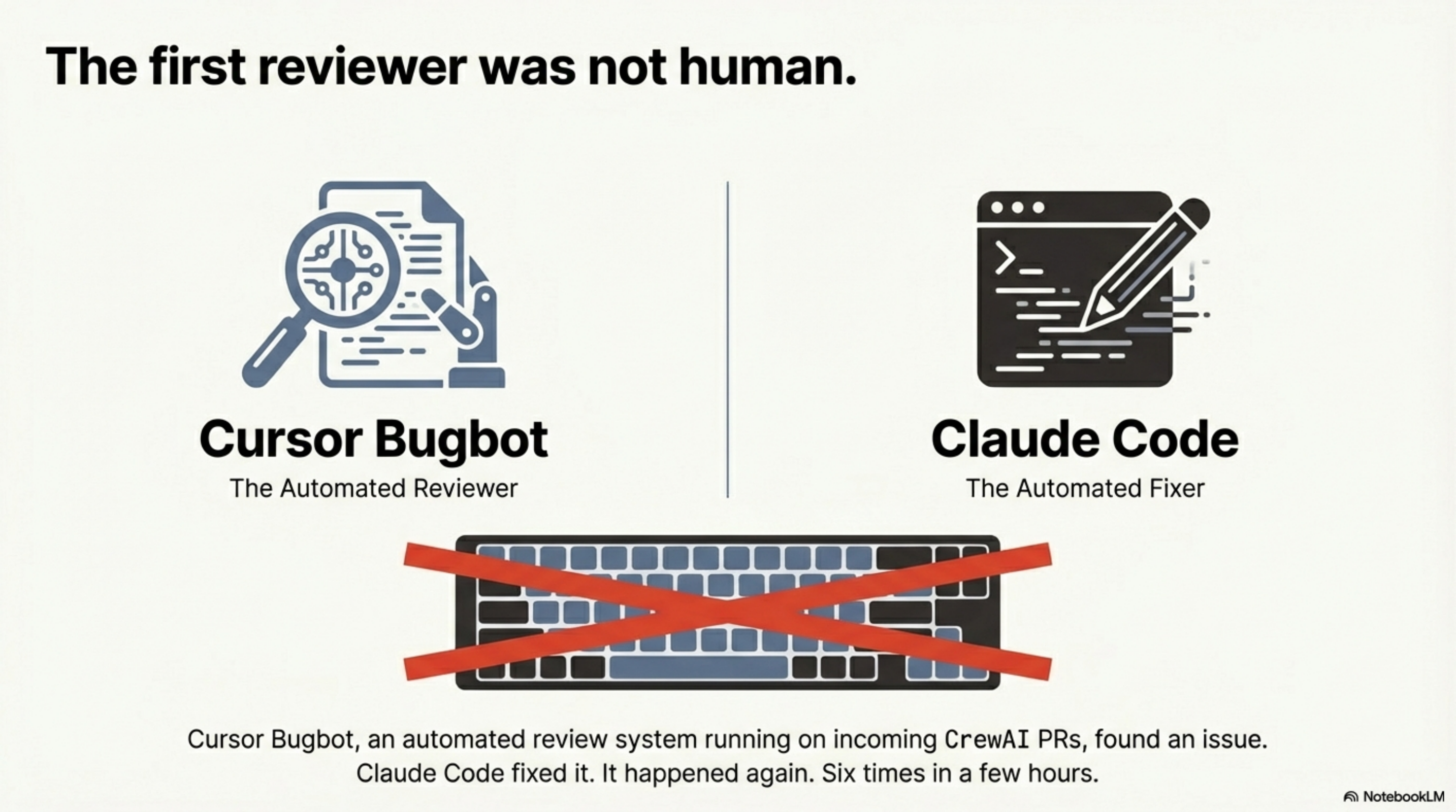 The first reviewer was not human — Cursor Bugbot vs Claude Code