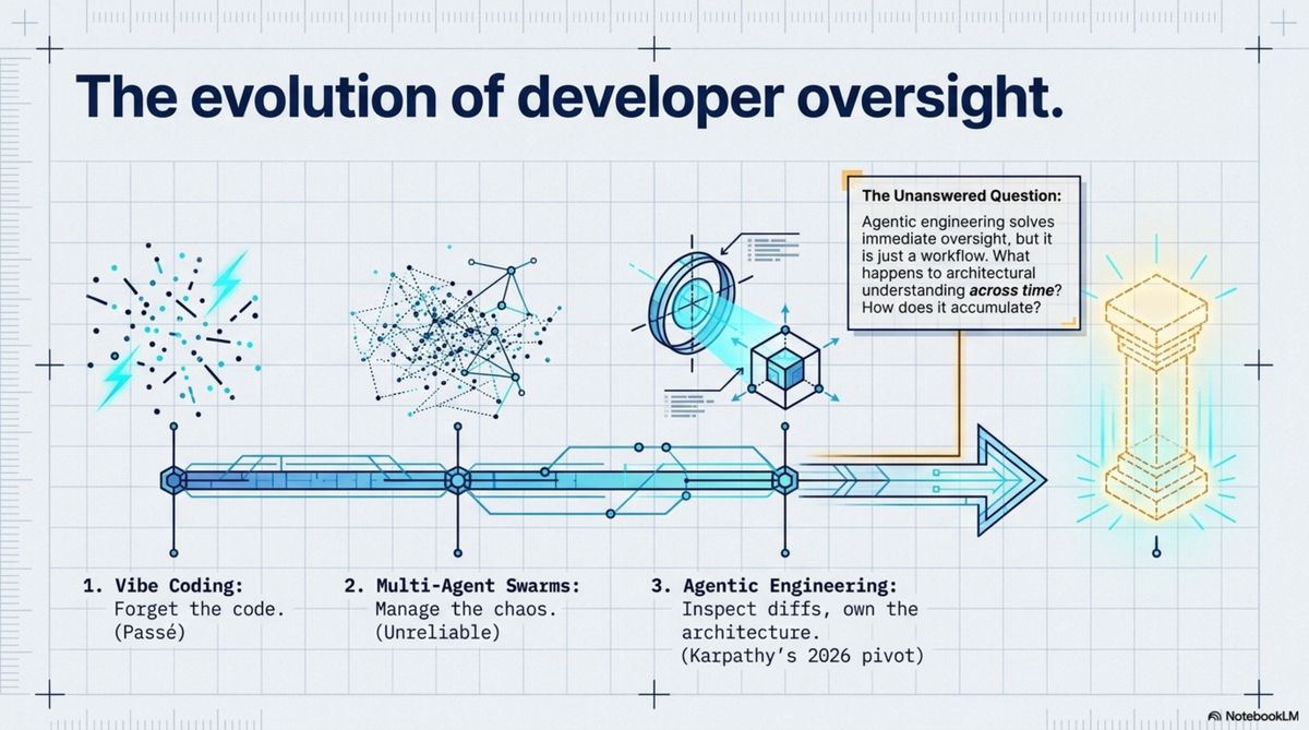 The evolution of developer oversight — from vibe coding to the unanswered question