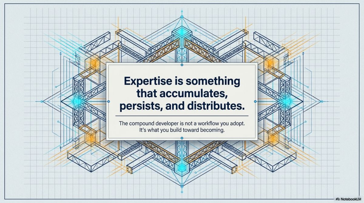 Expertise is something that accumulates, persists, and distributes — not residing in any one session or any one person