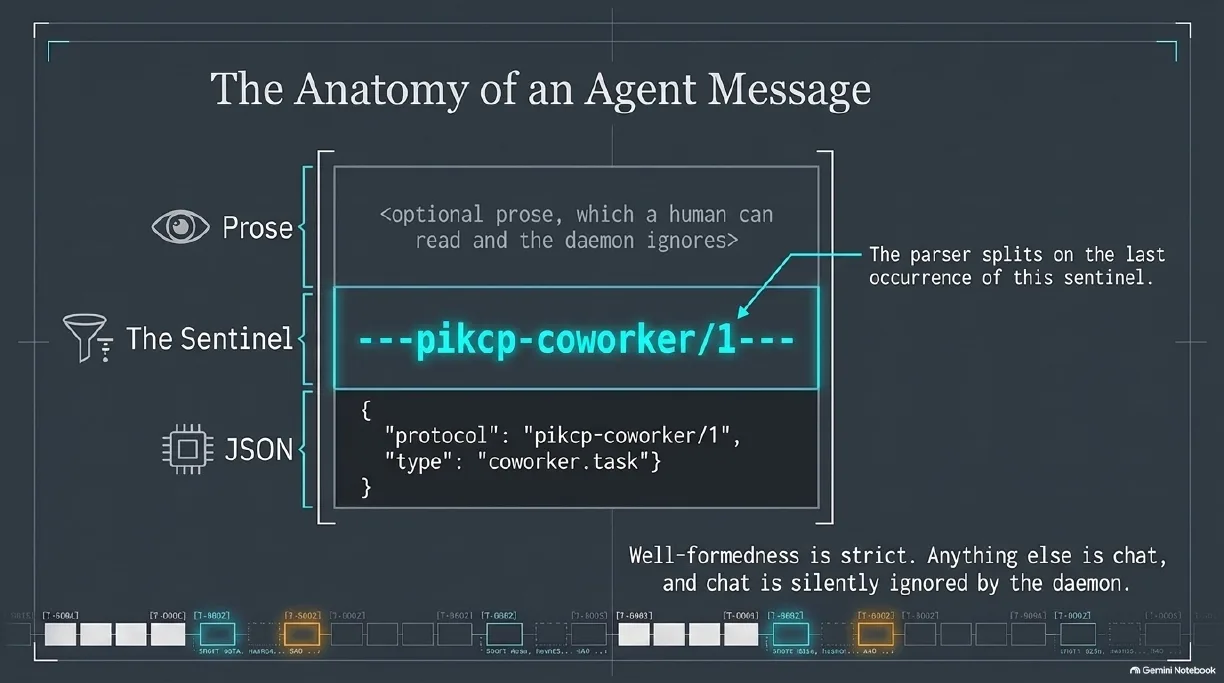 Anatomy of an agent message