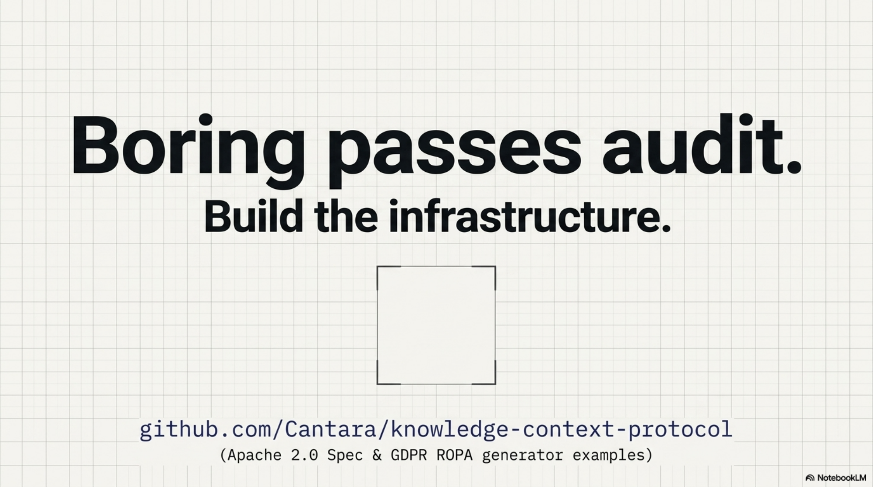 Boring passes audit.