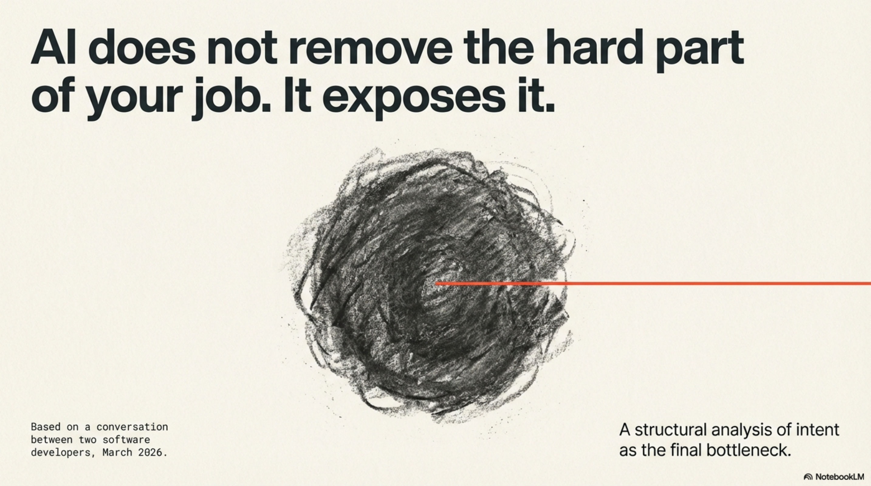AI does not remove the hard part of your job. It exposes it.
