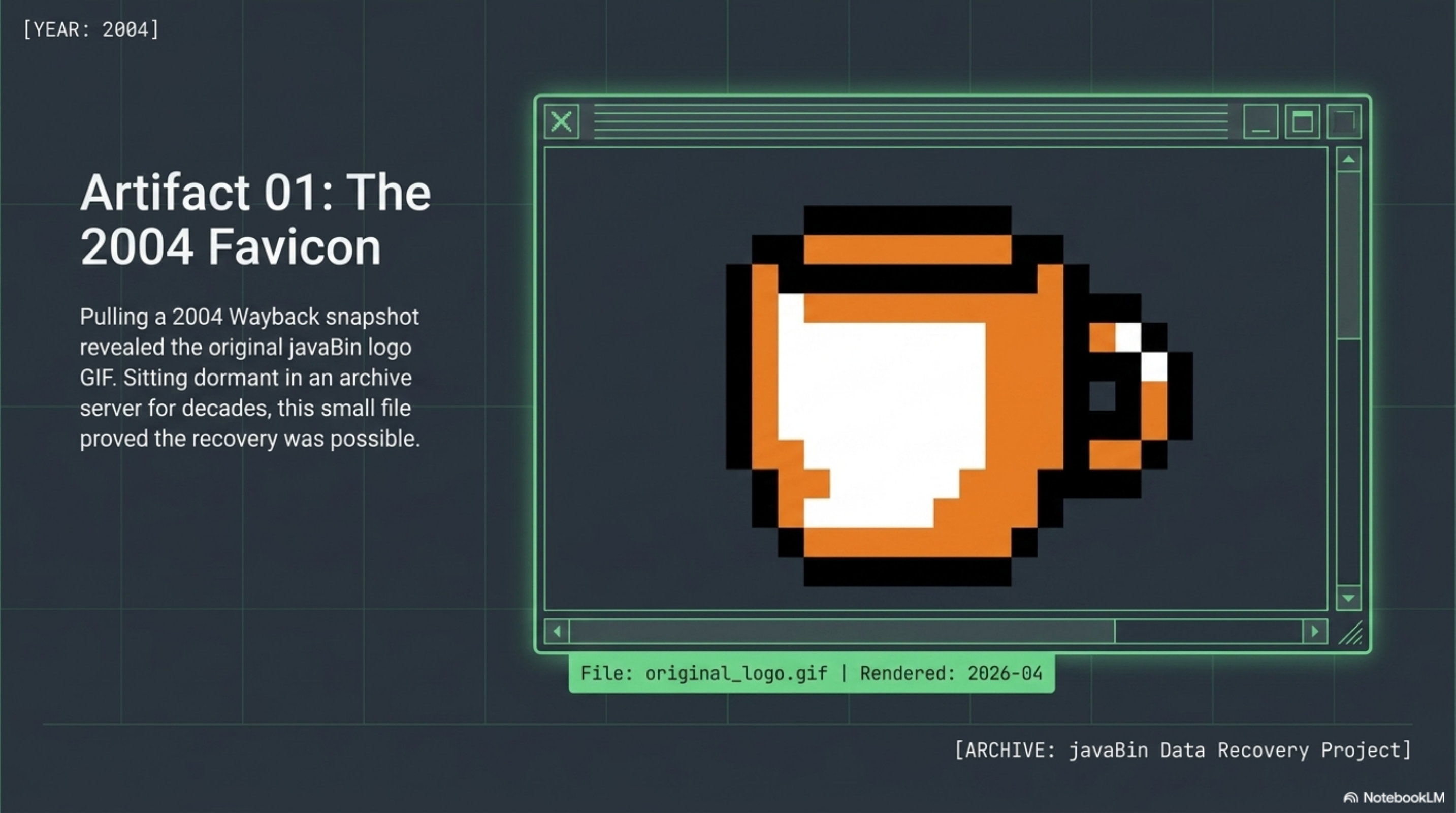 Artifact 01: The 2004 Favicon