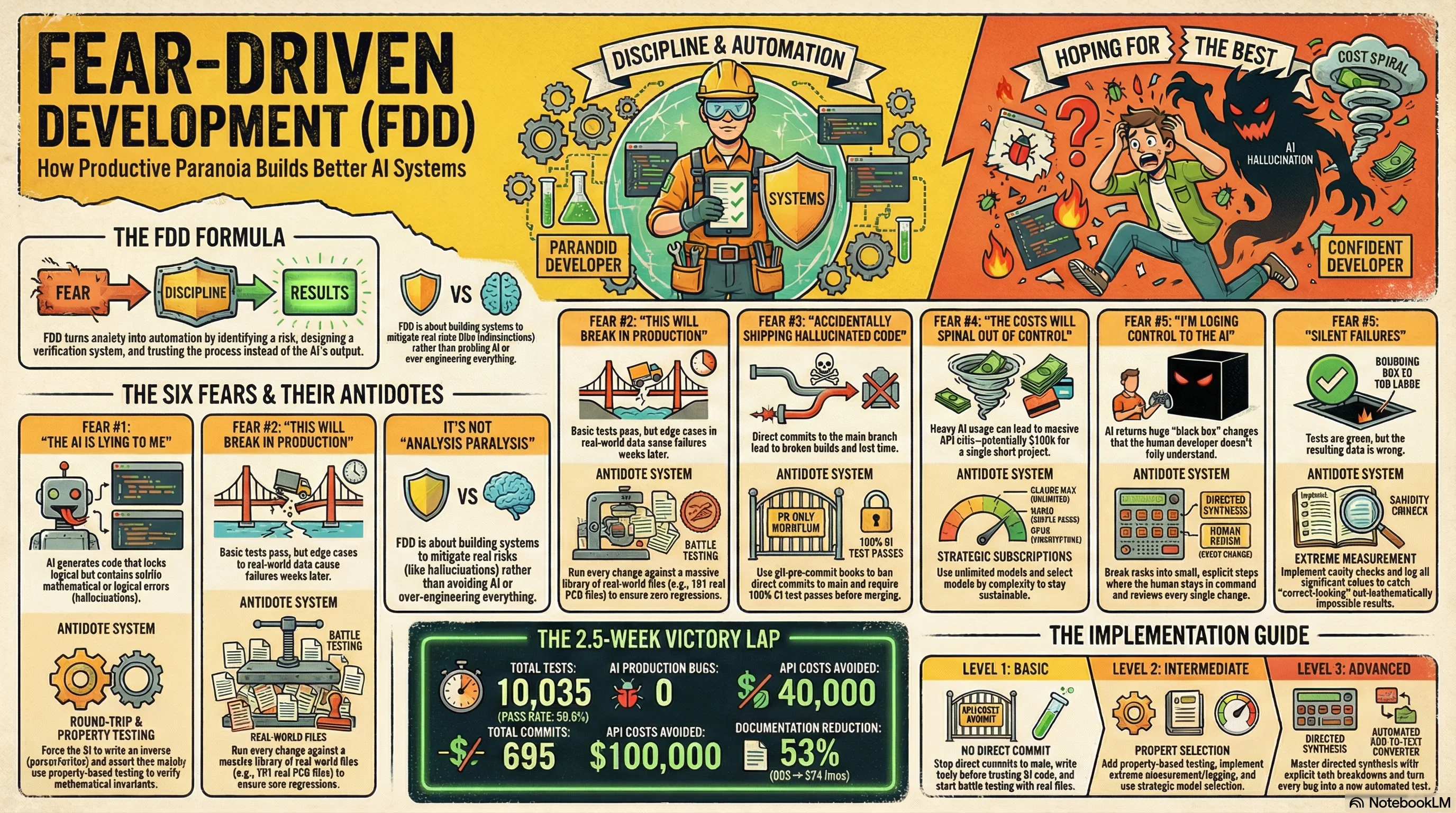 Fear-Driven Development Infographic